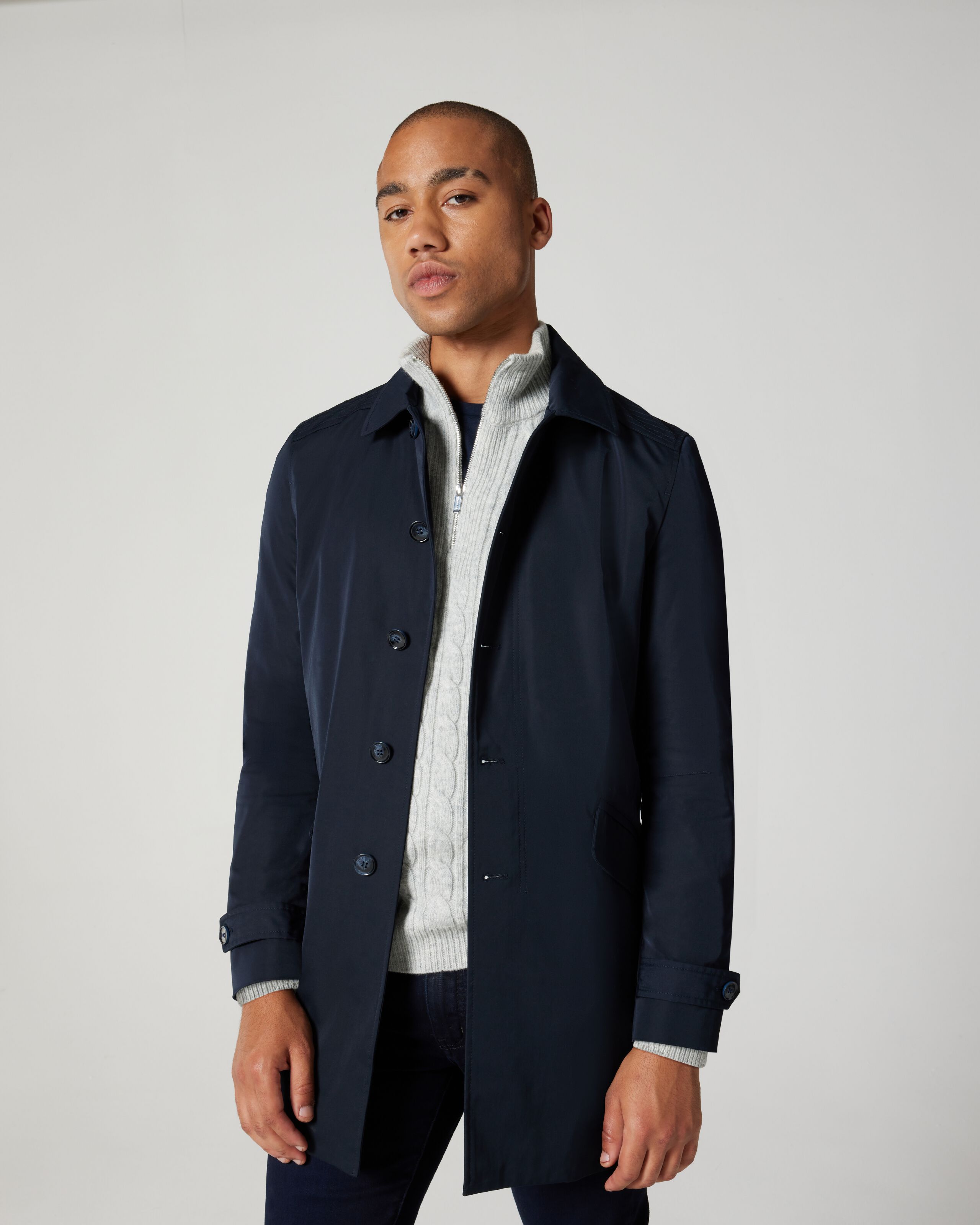Blue 2025 mac coat